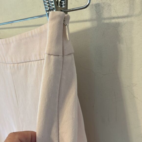Talbots Pale pink Ankle Side zipped Pants Size 4 EUC - Picture 3 of 7